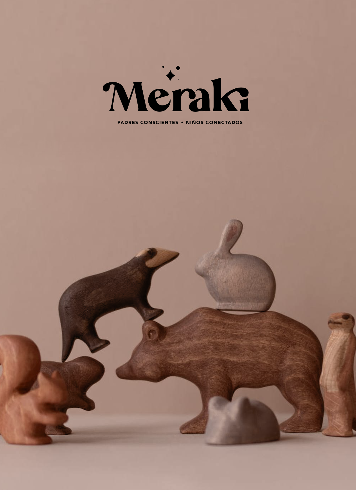 Juguetes de madera Meraki