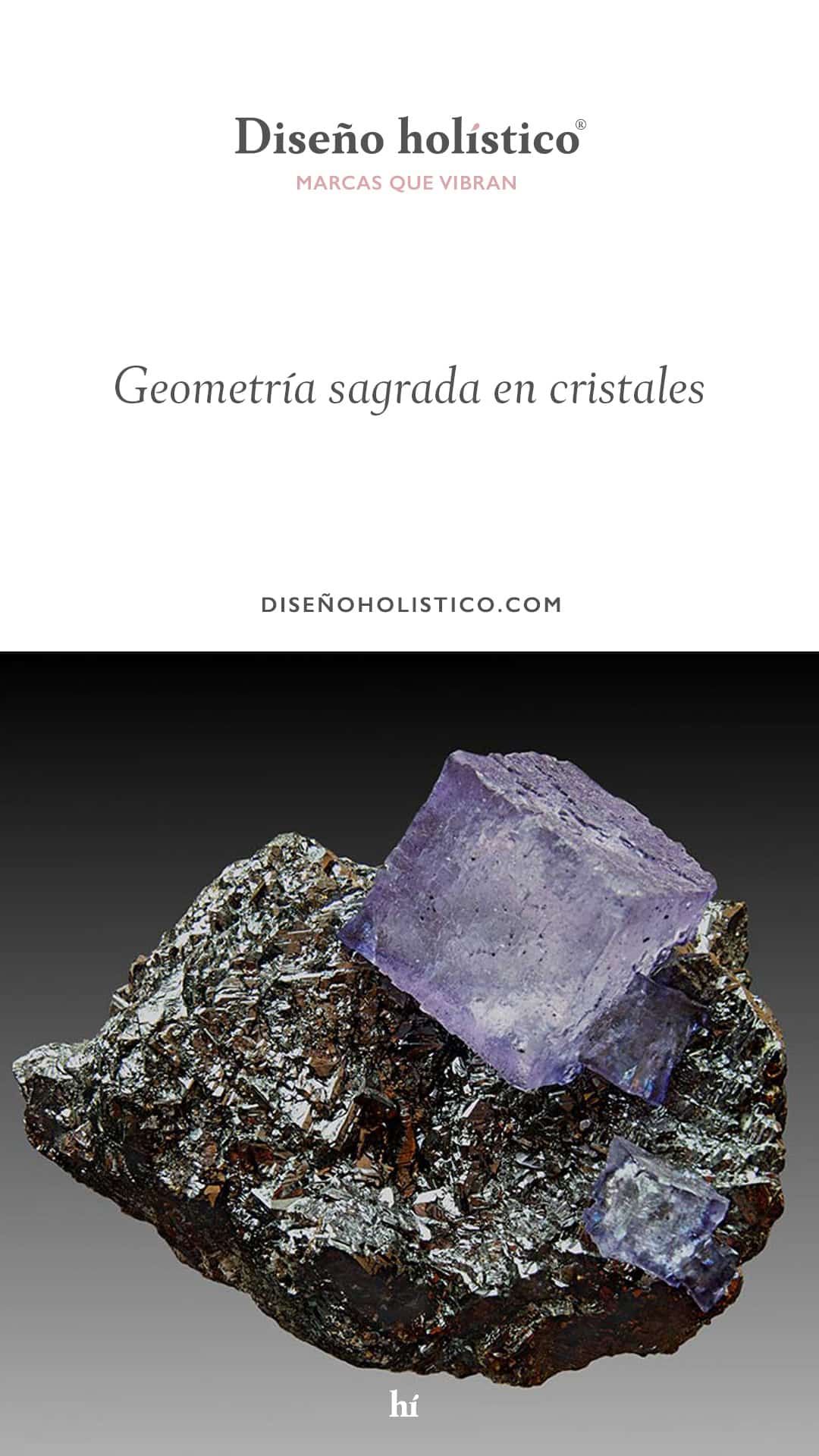 Geometría Sagrada en cristales: fluorita