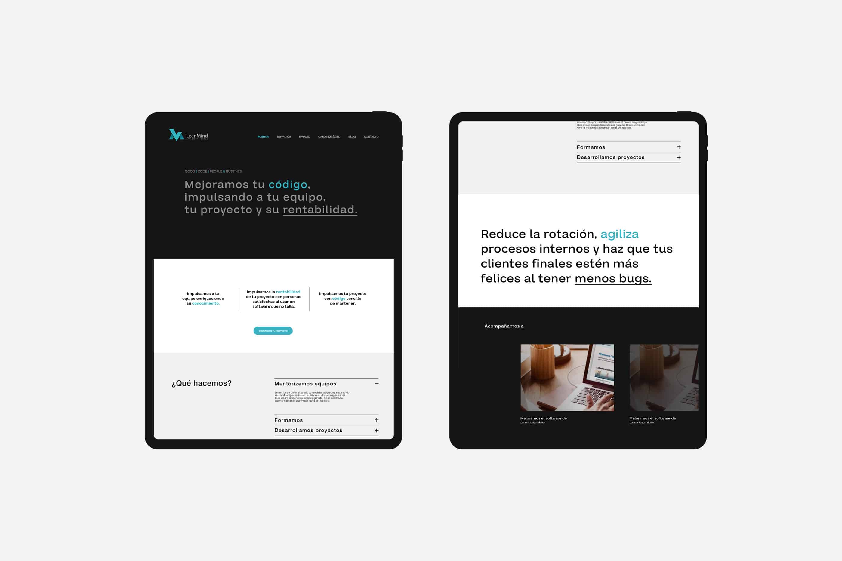 Rediseñando el branding de una empresa tecnológica. Caso Lean Mind.